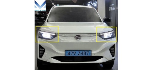 SSANGYONG HEADLIGHTS LAMP SET FOR KORANDO 2022-24